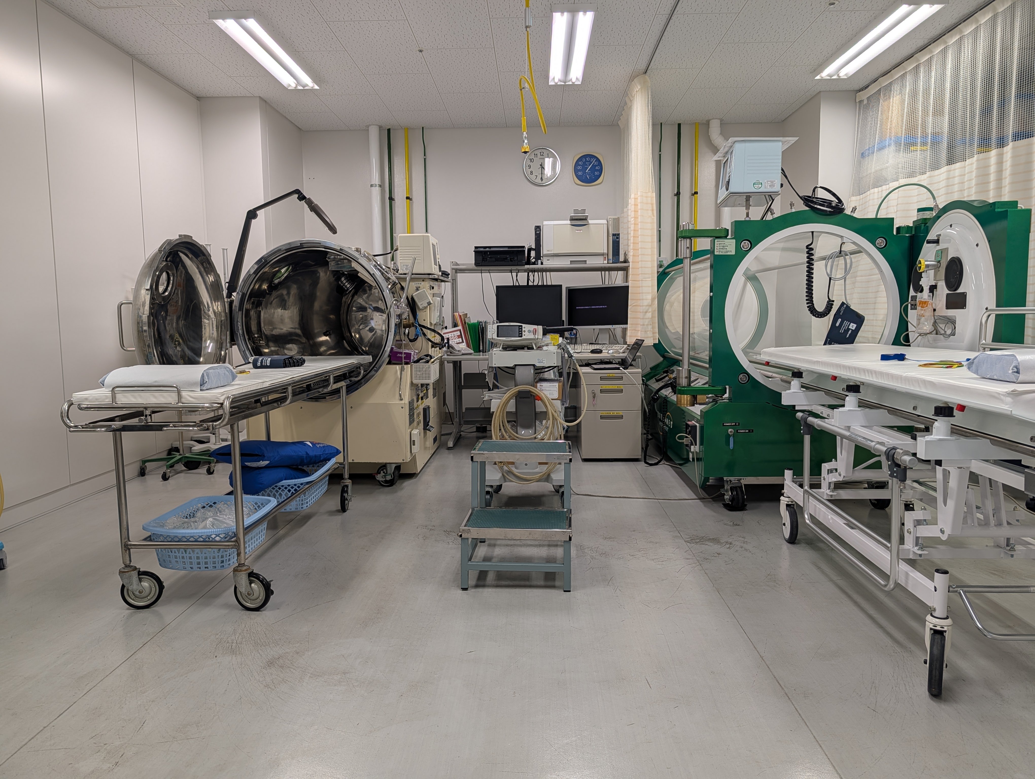 高気圧酸素治療室